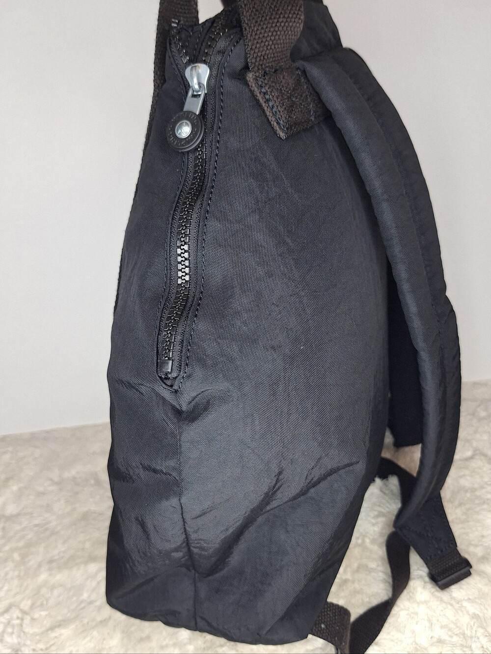 Kipling Black Nylon Backpack - Picture 9 of 12